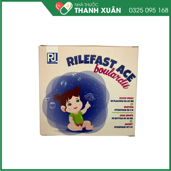 Rilefast ACE chỉ định điều trị trong trường hợp: Nôn trớ ở trẻ sơ sinh và trẻ nhỏ, rối loạn tiêu hóa